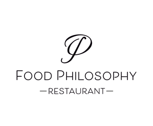 Restaurant logo in New York. Client: restaraunt FOOD PHILOSOPHY