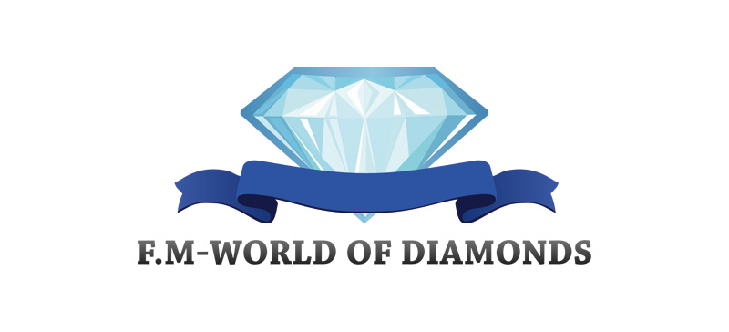 Задача: разработать логотип для ювелирной компании F.M-World of Diamonds