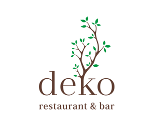 Логотип ресторана в Нью-Йорке. Клиент: ресторан DEKO