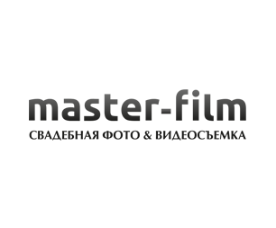 Logotype for wedding film studio. Client: MASTER FILM