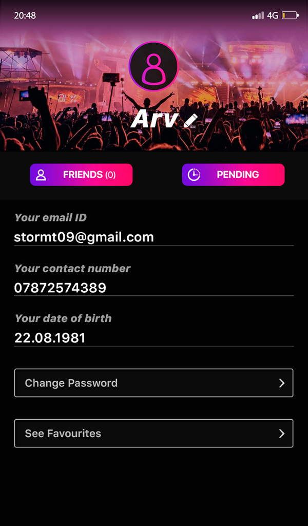 Мобильное приложение Wavey разработано в Лондоне для активных участников музыкальных фестивалей, объединенных музыкальными вкусами