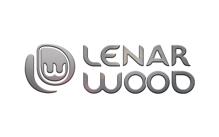 Разработка логотипа для компании LENAR WOOD по продаже инструмента